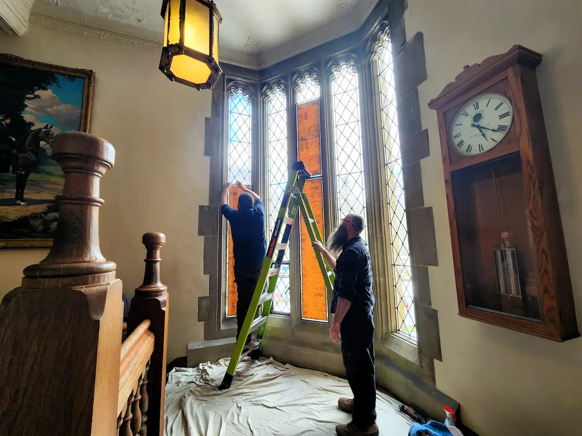 UV light blocking panels installed at Meadow Brook Hall