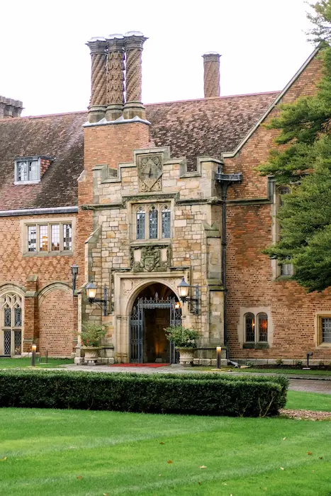 Meadow Brook Hall is a historic house museum, cultural center and weddings and events venue in Rochester, Michigan.