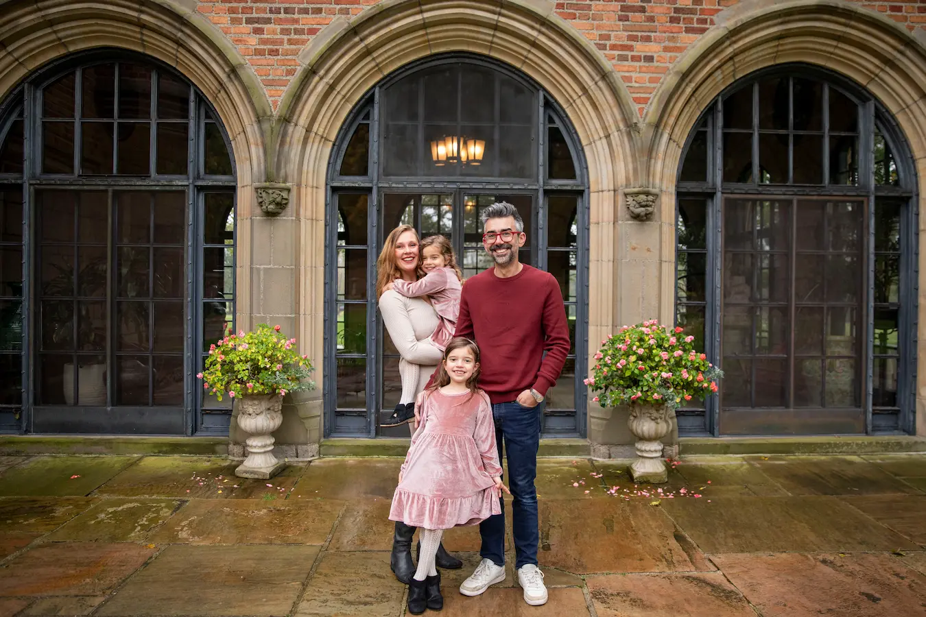 Guests enjoy Meadow Brook Hall and estate.