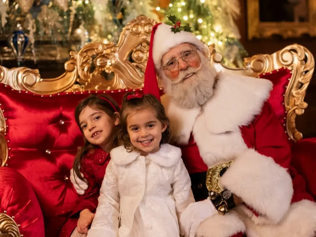 Family enjoys the Holidays at Meadow Brook